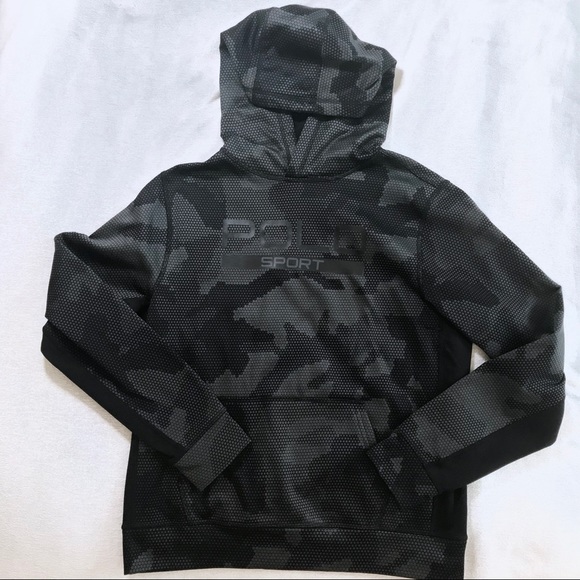 polo sport camo hoodie